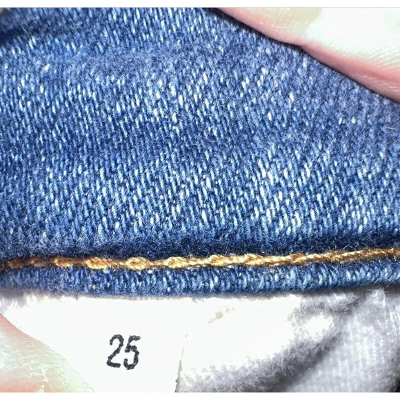 Rag & Bone High Rise Ankle Skinny Frayed Hem Womens Sz 25 Distressed‎ Normcore - Picture 12 of 13